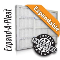 Expandable Pleat Filters