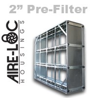 HEPA Crank-Lock Housing 2 Inch Pre-Filter