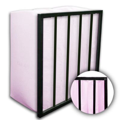 Flo-Pak 5 Pocket ASHRAE 85% (MERV 13) Synthetic Bag Filter 20x20x30