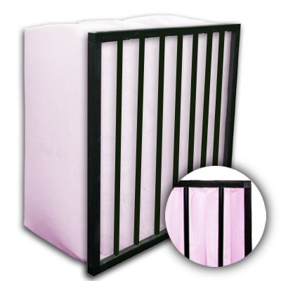 Flo-Pak 8 Pocket ASHRAE 85% (MERV 13) Synthetic Bag Filter 20x24x30