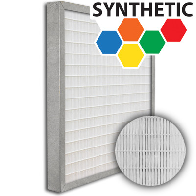 SuperFlo Max Synthetic ASHRAE 65% (MERV 11/12) Metal Cell Frame Mini Pleat Filter 16x20x2
