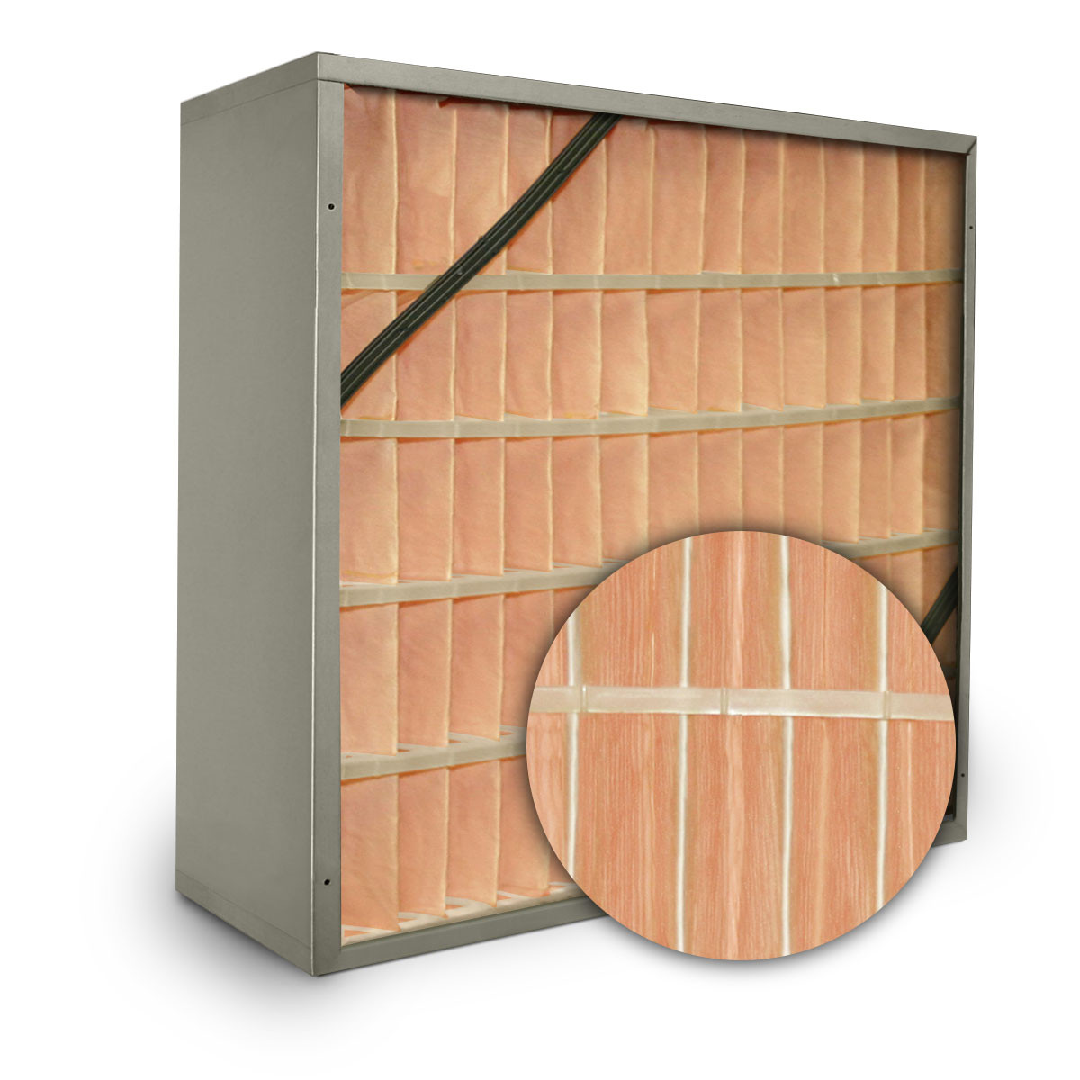 Astro-Pak Merv 12 Rigid Metal Cell 6" No Header