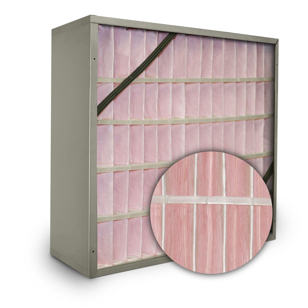 Astro-Pak Merv 13 Rigid Metal Cell 6" No Header