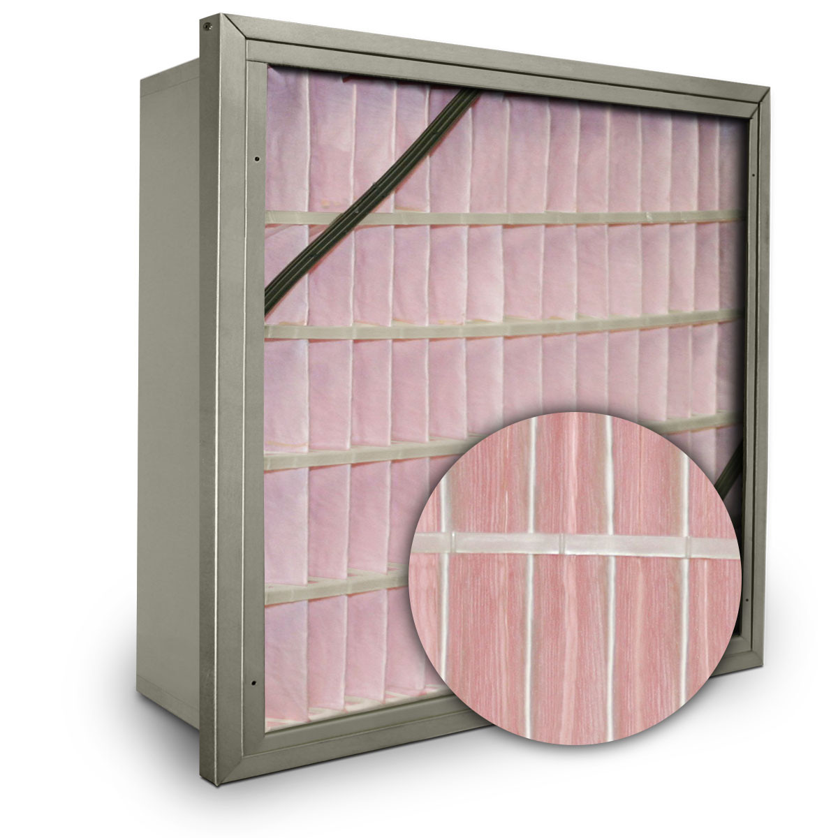 Astro-Pak Merv 13 Rigid Metal Cell 6" Single Header