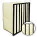 Flo-Pak 5 Pocket ASHRAE 95% (MERV 15) Fiberglass Bag Filter 24x12x12