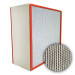 HEPA Hi-Temp Stainless Steel Frame Box Filter with Gasket Both Sides 99.97% 12x24x12