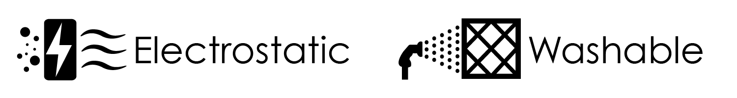 Electrostatic and Washable Filter