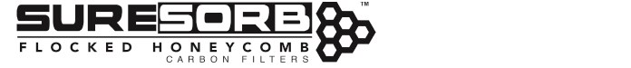 SureSorb Flocked Honeycomb Carbon Filter